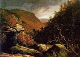 Thomas Cole Canvas Paintings - The Clove Catskills